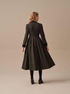 Cocktail Dress Evening, Dress Winter, Tartan Dress, Women's Evening Dresses, Winter Dress, Dress Cocktail, Green Wool, Dress Evening, Dress Midi