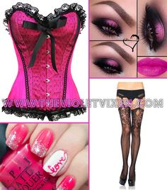 Hot pink, hot valentines date! Corsets Tops, Waist Trainers, Pink Corset, Steel Boned Corsets, Boned Corsets, Polyester Satin, Waist Trainer, Lace Panelled