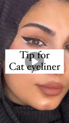 Rania Abdul Qader®️ on Instagram‎: "Tip for cat eyeliner
.
.
.
.
.
.
.
.
‏#makeup #makeupaddict #makeuplover #makeuplook
‏ #makeuplooks #makeuptutorial #makeupjunkie #reels #makeupreels #mua #muaythai #chinese #koreanstyle #korea #hudabeauty #makeupdolls #instamakeup #instamua #2025 #newlook #look #styleblogger #styleinspiration #eyeliner #ronaldo #trendy #trendylook #tiktok #trending"‎ Cat Eyeliner Makeup, Cat Eyeliner, Eyeliner Makeup, Beautiful Makeup, Muay Thai, Insta Makeup, Makeup Addict, Huda Beauty, Makeup Lover