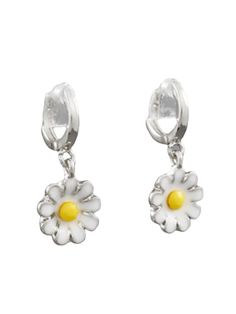 Add a touch of whimsy with our Sweet Flower Earrings. These dainty dangles will brighten up any outfit and are sure to make you stand out from the crowd. Perfect for all occasions. (Warning: may cause excessive compliments!) Cheap Round Flower Charm Earrings, Trucker Hat Fashion, Gameday Dress, Silver Flower Earrings, Heel Slippers, Stand Out From The Crowd, Bar Earrings, Sneaker Heels, Bow Headband