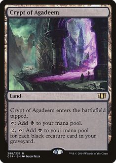 the card for crypt of agesem