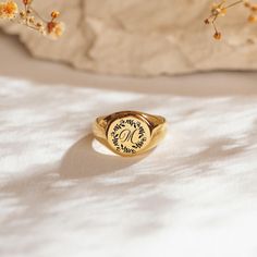 Transform your unique Initial Name into a cherished keepsake ring, ideal for gifting to a cherished family member, friend, or even as a special treat for yourself. 💍💍 Custom Handwriting Engraved Ring💍💍 ---------------------------------------------- ◗ Dimensions: 12mm (0.5'') Height ◗ Finish: Silver ∙ Gold ∙ Rose Gold ∙ Black ◗Personalization: Customize the design with your own Initial Name. ❓❓HOW TO ORDER❓❓ ---------------------------------------------- ◗ Simply use the "Message" button to s Classic Round Birth Flower Jewelry, Minimalist Handmade Oval Signet Ring, Vintage Birth Flower Rings For Gifts, Vintage Birth Flower Rings For Gift, Classic Birth Flower Jewelry Gift, Classic Birth Flower Jewelry As Gift, Classic Birth Flower Jewelry For Gift, Personalized Heirloom Jewelry For Mother's Day, Adjustable Initial Ring As Gift