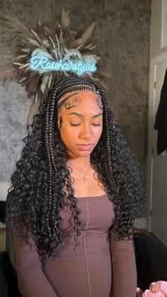 How to half stitch feed in cornrow braids half quick weave or sew in, best curly human hair to use and 50 cute styles. Stitch Braids With Curly Hair, Curly Quick Weave, Stitch Feed In Braids, Braids With Curly Hair, A Quick Weave, Half Braids, Feed Ins, Curly Weave, Cornrow Braids