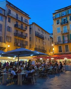 A picture of Nice, France at night time South Of France Apartment, Europe At Night Aesthetic, Nice France Winter, South Of France Party, South France Aesthetic, France At Night