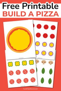 free printable build a pizza activity for kids