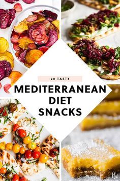 different types of mediterranean diet snacks