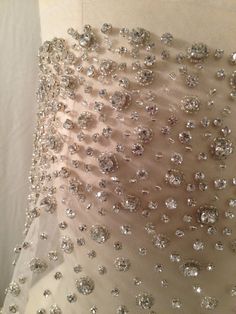 Rhinestone Fabric Beaded Tulle Fabric by KatLabel on Etsy Elegant Sparkling Tulle Fabric For Wedding, Rhinestone Fabric, Beaded Fabric, Crystal Embroidery, Pearl Embroidery, Beaded Tulle, Fabric Beads, Tulle Fabric, San Antonio Tx