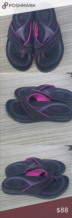 Abeo Lite Womens Size 6 Black Purple Thong Sandal Abeo Lite Womens Size 6 Black Purple Thong Sandal abeo Shoes Sandals Black Flip Flops For Beach, Black Beach Flip Flops, Black Sandals With Arch Support For Swimming, Black Open Toe Flip Flops For Swimming, Sporty Black Sandals For The Beach, Sporty Black Beach Sandals, Abeo Shoes, Thong Sandals, Womens Flip Flop