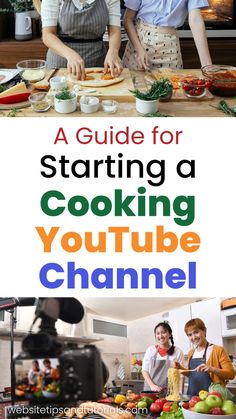 A Guide for Starting a Cooking YouTube Channel Starting A Cooking Youtube Channel, Kitchen Setup For Cooking Videos, Cooking Youtube Channel Names, How To Start A Cooking Youtube Channel, Cooking Youtube Channel Ideas, Youtube Kitchen Studio, Cooking Video Editing, Youtube Cooking Channel Name Ideas, Cooking Channel Name Ideas