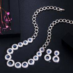 https://www.africa-lace.com/wp-content/uploads/2021/12/JW3040.mp4 Style:  Cubic Zirconia Necklace Earring  for bridal Necklace Set Metal: Brass Gemstone: AAA +Cubic zirconia Jewelry type: Earrings, Necklace Necklace length: 46cm Earring length :2.7cm If  the photo are 100% completed reflect of products color ? Sometimes due to lighting environment on taking photo, the different monitor of PC or mobile screen may be a little difference on Color deviation , Which is also quite normal. We insisted Crystal Jewerly, Shape Party, Jewerly Set, Airbnb Promotion, Dangle Necklace, Wedding Jewelry Set, Bridal Necklace Set, Zirconia Necklace, Dangle Necklaces