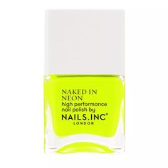 Nails Inc. Naked In Neon Nail Polish - Knightriders Street - 0.47 Fl Oz : Target Neon Nail Polish, Target Beauty, Crayon Box, Beauty Consultant, Neon Nails, Nail Polish Sets, Nails Inc, Nail Polish Remover, Pedicure Nails