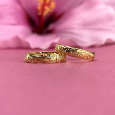 Beautiful 4mm 14K Gold Plated Hawaiian Scroll Rings are on trend and can be worn as a single ring, stacked, or as a ring guard. Gold Plated over .925 Sterling Silver is durable and affordable Available in whole and half sizes (5, 5.5, 6, 6.5, 7, 7.5, 8, 8.5, 8, 9.5, 10) Hawaiian Heirloom Jewelry Rings, Hawaiian Rings, Hawaiian Ring, Hawaiian Wedding Rings, Hawaiian Heirloom Jewelry, Heirloom Rings, Ring Guard, Hawaiian Jewelry, Single Ring