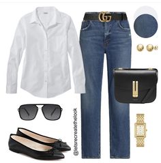 Polished Casual Outfits, Casual Friday Outfit, Outfits Gorditas, Vivienne Files, Polished Casual, Friday Outfit, Classic White Shirt