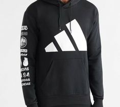 AUTHENTIC ADIDAS GRAPHIC HOODIE EA0370 70% COTTON 30% POLYESTER Winter Athleisure Sweatshirt With Logo, Athleisure Hoodie Sweatshirt With Logo Detail, Fall Logo Sweatshirt In Athleisure Style, Winter Athleisure Hoodie With Logo Detail, Winter Athleisure Hoodie With Logo, Sporty Long Sleeve Hoodie With Logo, Fall Athleisure Hoodie With Logo Print, Fall Streetwear Hooded Activewear, Sports Long Sleeve Hoodie With Logo