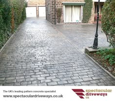 an image of a cobblestone driveway