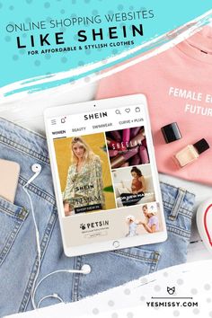 Shopping online for good deals? 20+ websites like SHEIN where you can find budget friendly and stylish clothing, shoes, accessories and more! Canadian Lifestyle, Cheap Clothes Online, Shein Outfits, Online Shopping Websites, Cute Outfits For School, Clothing Retail, Clothing Websites