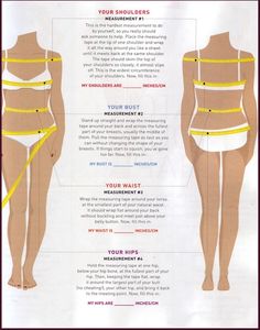 Measuring the body is one of the most important things when making clothing. If you measure wrong or don’t measure at all chances are your item will not fit correctly. Below is a guide that… Wellness Consultant, Ashley Horner, 3 Week Diet Plan, Reverse Dieting, Npc Competition, April Challenge, 3 Week Diet, Competition Prep, Healthy Inspiration