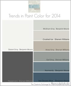 the color scheme for an interior paint palette