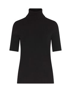 Anne Klein Anne Black Half Sleeve Turtleneck Anne White, Classic Turtleneck, Elbow Length Sleeve, Fall Wardrobe, Anne Klein, Half Sleeve, Half Sleeves, Wardrobe Staples, Must Haves