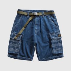 Material: 100% CottonFeatures: Jorts, vintage, plaid pocket, side pocket, patchwork design, straight-leg, loose, relaxed fit, unisex, couple outfits, belt included.Style: Casual, college, streetwear College Streetwear, Costume Bags, Outwear Coat, Vintage Plaid, Couple Outfits, Patchwork Designs, Casual Sets, Side Pocket, Denim Fabric