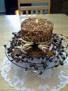 a cake sitting on top of a glass plate