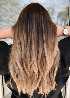 Hair Melt, Color Melting Hair, Modele Fitness, Straight Hair Cuts, Gorgeous Hair Color