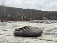 If You are looking for Felted wool barefoot slippers for man , these handmade boiled wool clogs are perfect choice. The low back felt slippers guarantee comfy walking at home or warm feet after cold bath in nature.  These hand felted slip on warm mules can be  made of dark or light brown, light or dark gray, natural white or black boil wool.  The handmade boiled wool clogs are warm, flexible, lightweight. Your feet will thank you at the moment when you put the slippers on.  These boiled wool foo Cold Bath, Wool Clogs, Felt Slippers, Felted Slippers, Boiled Wool, Hand Felted, Natural Latex, Felted Wool, Mens Slippers