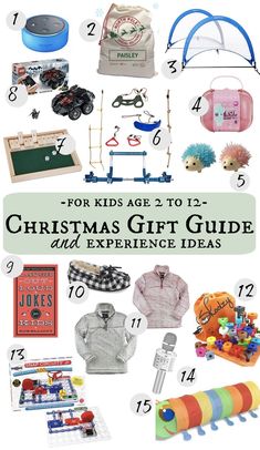 christmas gift guide for kids with toys and gifts