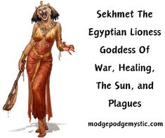 Lioness Goddess, Ancient Egyptian Goddess, God's Blessings, Black Jesus, Grimoire Book, Hallowen Costume, Legends And Myths, Werewolf Art, Egyptian Mythology