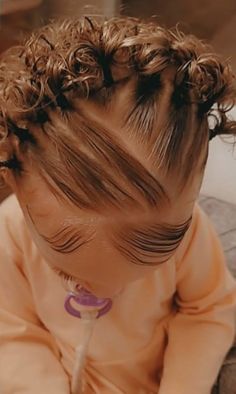 Hairstyles For Babies With Curly Hair, Baby Girl Curly Hairstyles, Curly Baby Hairstyles, Hairstyles For Babies With Short Hair, Newborn Hairstyles, Easy Toddler Hairstyles Short, Short Toddler Hairstyles, Baby Hairstyles Short Hair, Quick Toddler Hairstyles Black