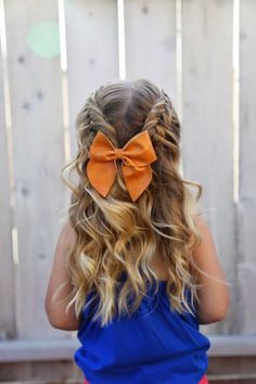 Easy Toddler Hairstyles, Easy Girl, Easy Little Girl Hairstyles, Girl Hair Dos, Toddler Hairstyles Girl, Wacky Hair, Flower Girl Hairstyles