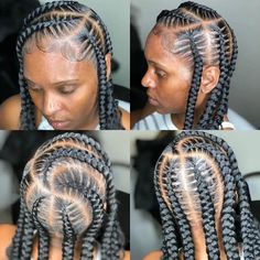 Straight Cornrows, Braids 2024, Trending Pictures, Feedin Braids, Latest Braided Hairstyles, Hair Braid Patterns, Black Hair Clips