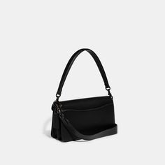 A modern take on an archival 1970s Coach design our structured Tabby shoulder bag is crafted of polished pebble leather. Finished with our Signature hardware for an iconic touch the compact 26 features two detachable straps to carry by hand style as a short shoulder bag or wear crossbody. | Coach Tabby Shoulder Bag 26 - Women's - Pewter/black Modern Saddle Satchel Bag For Evening, Modern Evening Saddle Bag, Evening Rectangular Saddle Bag With Detachable Strap, Rectangular Saddle Bag With Detachable Strap For Evening, Versatile Formal Saddle Bag With Detachable Strap, Classic Flap Bag With Detachable Strap And Double Handle, Classic Flap Bag With Palladium Hardware, Classic Crossbody Flap Bag With Palladium Hardware, Evening Saddle Bag With Detachable Strap And Double Handle