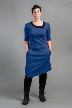 Officially licensed Star Trek dress for women. Original Series Star Trek shirt dress for women. CBS Paramount Star Trek dress. Handmade in the USA. Quality Star Trek cosplay for women. Starfleet uniform for women. Star Trek cosplay fashion dress. Women's starfleet dress. Women's Star Trek costume dress.