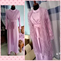 Baju Bridesmaids, Outer Brokat, Casual Hijab, Casual Hijab Outfit, Muslim Fashion Dress, Outfit Hijab