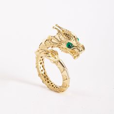 14K Real Gold Dragon Ring, Bali Dragon Head Hollow Ring, Real Gold Wealth Talisman Ring, Yellow Gold Viking Ring, Real Gold Mythical Jewelry, Real Gold Unisex Rings  Material: Solid Gold (no gold filled, no gold plated) Available gold karat: 14k (585) Available gold color: Yellow Gold Dragon head height : 10 mm If you would like to combine this unique dragon jewelry with other pieces; Dragon Necklace : https://etsy.me/3UKSJ8F Dragon Bracelet : https://etsy.me/3V1w2hI Dragon Earrings : https://etsy.me/3UMjPfP  M o r e * F r o m * U s  Goldstore Jewelry - https://etsy.me/3gHtcrZ * Editor's Pick - https://etsy.me/3CCLlmm * Cremation Urn Jewelry - https://etsy.me/3MM0Lcq * Birthstone Jewelry - https://etsy.me/3w5fHwu * Birth Flower & Zodiac - https://etsy.me/3t1Exvo * Evil Eye Jewelry - https: Mythical Jewelry, Talisman Ring, Unisex Rings, Hollow Ring, Dragon Bracelet, Dragon Earrings, Jewelry Real, Viking Ring, Urn Jewelry