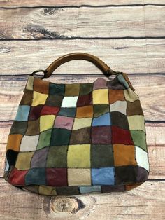 Lucky Brand Patchwork Suede & leather Hobo Handbag Vintage Inspired Purse  #LuckyBrand Leather Hobo Handbags, Handbag Vintage, Hobo Handbag, Rfid Wallet, Leather Pulls, Hobo Handbags, Women Wrist Watch, Leather Hobo, Vintage Handbags