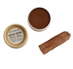 Medium Brown Eyebrow Wax | Brown or Auburn Eyebrows River Organics Skincare Brown To Black Hair, Grey Eyebrows, Eyebrow Wax, Blonde Eyebrows, Eyebrow Tools, Auburn Highlights, Brown Eyebrows, Paper Pot, Brow Color