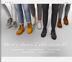 the men's shoes collection 05 is available for pre - order on select items