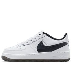 (GS) Nike Air Force 1 LV8 4 'White Black' FQ4118-100 Nike Air Force 1, Air Force 1, Nike Air Force, Air Force, Nike Air, White Black, White And Black, Force, The 100