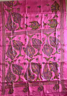 This is authentic hand embroidered Kantha Stitch Saree. The unique thread Kantha embroidery design is entirely handcrafted by our skilled artisans. The most significant aspect of hand embroidery is the running stitch pattern. The running blouse piece is included with this fine quality blended banglore silk saree. Saree Length : 5.5 mtr Blouse Piece Length : 0.8 mtr Weight : 600 gm approx Design : Hand Kantha stitch Work The fabric is best quality blended Bangalore Silk. Each Saree takes 8-10 mon Kantha Stitch Saree, Stitch Saree, Kantha Embroidery, Stitch Work, Party Wear Saree, Kantha Stitch, Wear Saree, Work Party, Running Stitch