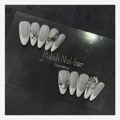 Nails Tay, Nail 2022, Pretty Gel Nails, Bride Nails, Wedding Nails