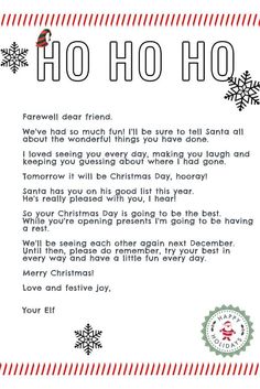 a christmas letter to someone who is not in the holiday spirit