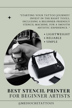 the best stencil printer for beginners to use with their own ink pen