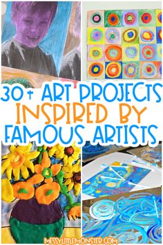 art projects that are inspired by famous artists