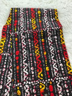 This  African Fabric is high quality African print made from cotton and it's 45 inches wide. It is used for making African Clothing, African quilts, & For Home decoration. FYI: Print is Double sided. The listing is for 1, 6 yards and Headwrap Each piece of fabric measures:  36in by 45in for 1 yard 216in by 45in for 6 yards 72in by 22in for Head wrap If you purchase more than one yard, you will receive one continuous piece. *If you require more than what I have listed, feel free to send me email. CARE INSTRUCTIONS: *DO NOT BLEACH *Hand wash with cold water and mild soap or Dry clean *Press with hot iron for a crispy look. Color may be different due to your monitor Multicolor Batik Print Cotton Fabric, Cotton Fabric With Multicolor Batik Print, Cotton Batik Print Multicolor Prints, Cotton Batik Print Multicolor Fabric, Cotton Batik Print In Multicolor, Cotton Batik Print Fabric, Cotton Digital Prints With All Over Pattern, African Headwrap, African Quilts