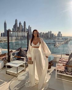 White Dress For Greece, Classy Outfits 2023 Summer, Fashion Outfits Instagram, Fashion Outfits For 2023, Beach Wear Inspiration, Non Dress Bridal Shower Outfit, Chic Swimsuit Coverups, Romantic Vacation Outfits, Rooftop Day Party Outfit