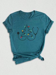 Celebrate the holiday season with our "Christmas Nurse Stethoscope Shirt." This festive design is perfect for nurses, doctors, and paramedics who want to add a touch of holiday spirit to their work attire. The shirt features a stethoscope adorned with Christmas-themed elements, making it a great choice for medical professionals during the Christmas season. Whether you're working at the hospital or attending a medical-themed holiday gathering, this Christmas Stethoscope Tee is sure to bring some cheer. It also makes an excellent Christmas gift for nurses, doctors, or paramedics who deserve some holiday appreciation. Get into the festive spirit with this unique Christmas Doctor Gift.Christmas Nurse Stethoscope Shirt, Christmas Doctor Nurse Paramedic Shirt, Christmas Stethoscope Tee, Christma Christmas Gifts For Nurses, Plant Texture, Nurse Stethoscope, Doctor Gift, At The Hospital, Doctor Gifts, Christmas Gifts Toys, Geometric Graphic, Festive Design