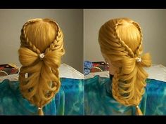 Waltz Dream Hairstyle / Penteado Sonho de Valsa Scalp Braids, Dance Hairstyles, Braided Hairstyles Tutorials, Teen Hairstyles, Everyday Hairstyles, Different Hairstyles, Hair Pictures, Dream Hair