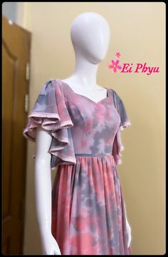 Modest Girls Dresses, Floral Dress Outfits, Salwar Dress, Long Dress Design, Floral Cotton Dress, Diy Fashion Clothing, Designer Dresses Casual, Abaya Dress, Pearl Flower